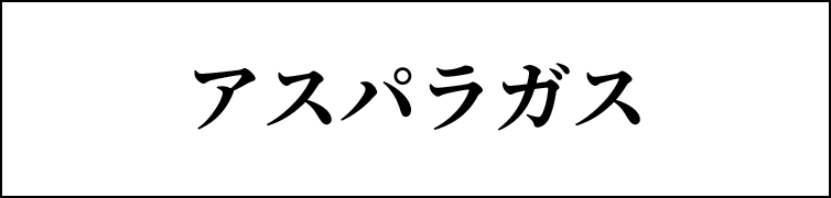 銀山アスパラガスASPARA